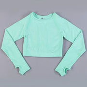 Long Sleeve Crop Top