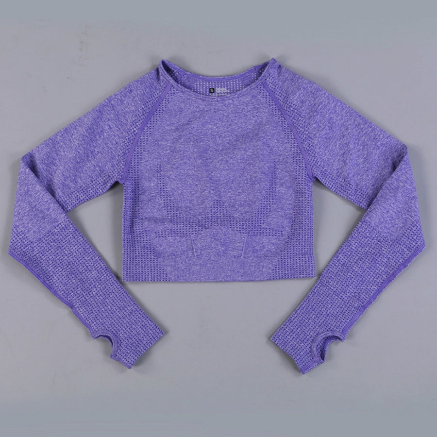 Long Sleeve Crop Top