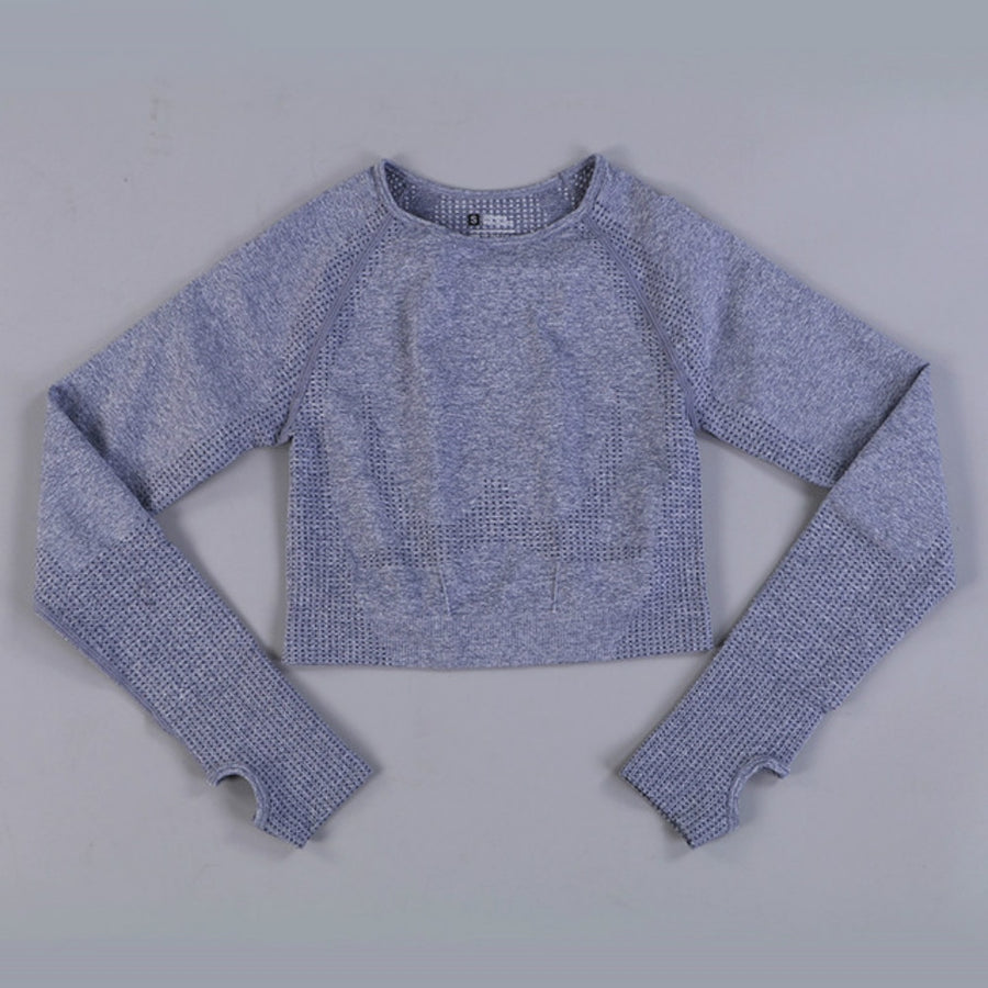 Long Sleeve Crop Top