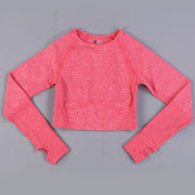 Long Sleeve Crop Top