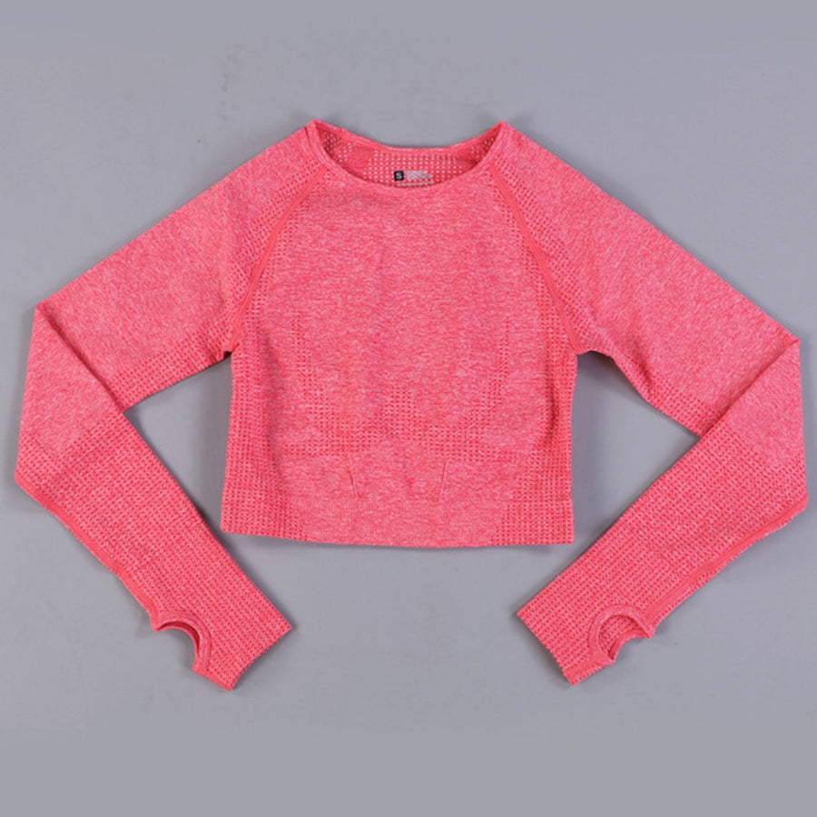 Long Sleeve Crop Top