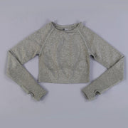 Long Sleeve Crop Top